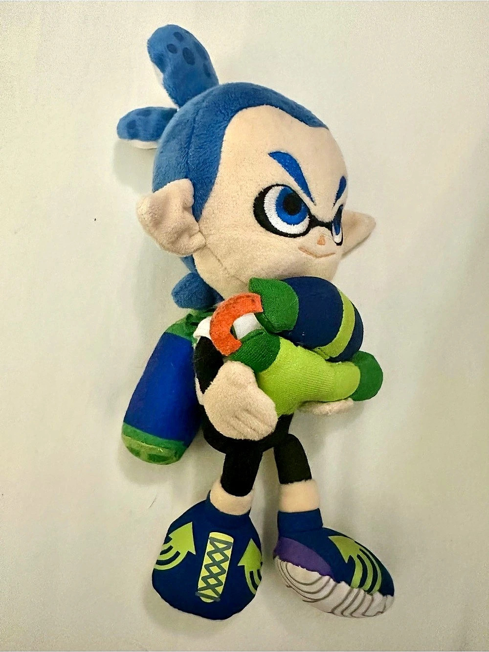 Nintendo Splatoon Inkling Boy Blue 10-Inch Plush Toy